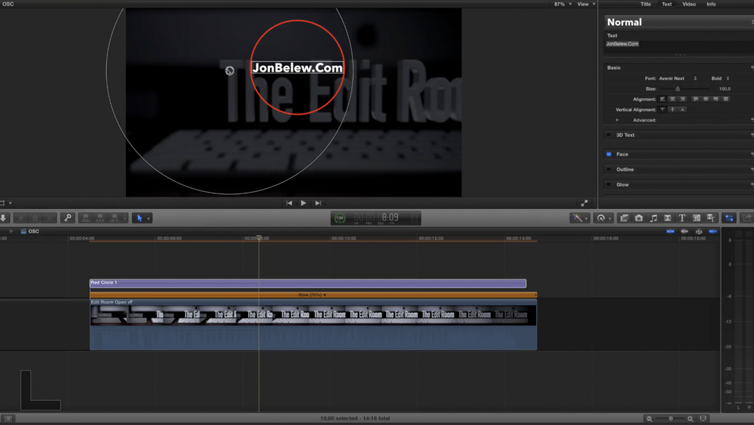 How to create onscreen controls with Motion 5 for Final Cut Pro X